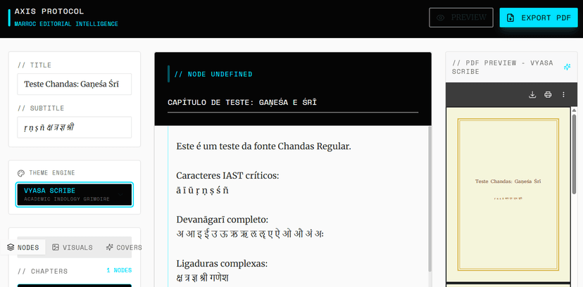 Axis Protocol - Editorial Intelligence Engine
